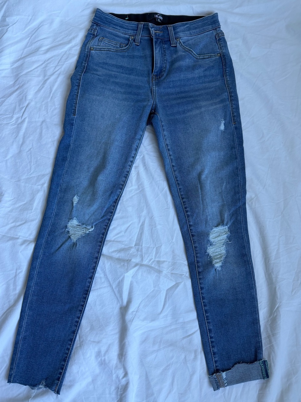 LuLaRoe Distressed Denim, Ankle Skinny